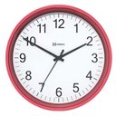 Ver imagem 2 de Relógio de Parede Preto 22 Cm Herweg Tictac 6101 Vermelho - Vermelho