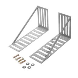 Kit C/ 2 Pares Suporte para Cabeceira Cama Box com Parafusos - 2 Kit C/ 2 Pares Suporte para Cabeceira Cama Box com Parafusos - 2