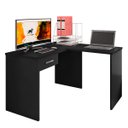 Ver imagem 1 de Mesa Gamer com Extensor em L e 1 Gaveta Drx-9000 Preto