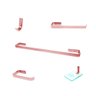 Kit Acessórios para Banheiro Chapa Grossa 5 Peças Rose - 1