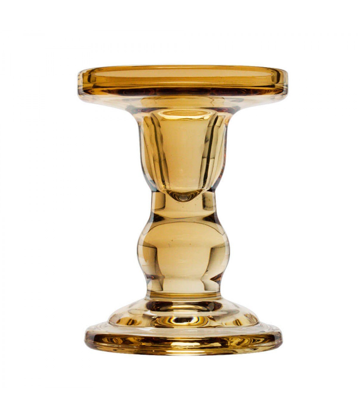 Castiçal Vidro 11.5x8.5cm - 1