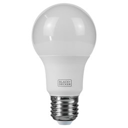 Kit 10 Lâmpadas LED 9W Black+Decker Bivolt Luz Amarela 3000K Black+ Decker Línea LED 9W - 1