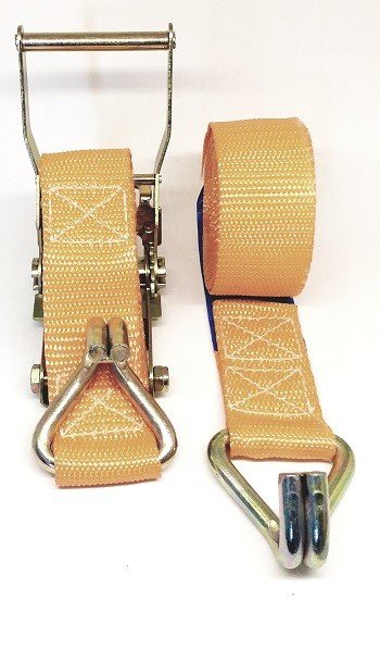 CONJUNTO PARA AMARRAR CARGAS PESADAS - 2TON - 2,0 ton x 50mm x 9 mts G.J - LARANJA - 6