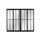 Ver imagem 1 de Janela de Alumínio de Correr 100x120x8cm 4 Folhas Vidro Liso Ecosul Esquadrisul