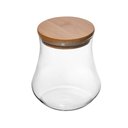 Ver imagem 3 de Porta Mantimento de Vidro Borossilicato com Tampa de Bambu 700ml - Wolff
