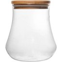 Ver imagem 2 de Porta Mantimento de Vidro Borossilicato com Tampa de Bambu 700ml - Wolff