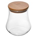 Ver imagem 1 de Porta Mantimento de Vidro Borossilicato com Tampa de Bambu 700ml - Wolff