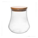 Ver imagem 5 de Porta Mantimento de Vidro Borossilicato com Tampa de Bambu 700ml - Wolff