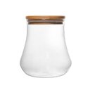 Ver imagem 4 de Porta Mantimento de Vidro Borossilicato com Tampa de Bambu 700ml - Wolff