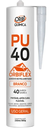 Ver imagem 1 de Silicone Pu40 Orbiflex - Orbiquímica - Branco-preto-cinza:branco