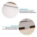 Ver mais imagens de Guarda-roupa Infantil 2 Portas de Correr 100% MDF 140cm Lunara Espresso Móveis