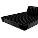 Ver imagem 2 de Escorredor de Pratos Louças Preto Pop Crippa Compacto Cozinha Pia