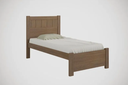 Ver imagem 1 de Cama Solteiro Primícia 100%MDF Castanho - D Doro Móveis