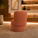 Ver imagem 5 de Poltrona Decorativa Bia Orgânica Boucle Recepção Sala Estar Quarto