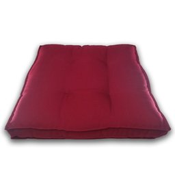 Almofada Futon Decoração 45x45 Cm Vermelha Novita - 1