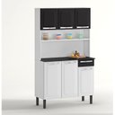 Ver imagem 5 de Cozinha Compacta em Aço com Tampo 6 Portas 1 Gaveta 105cm Rose Itatiaia 