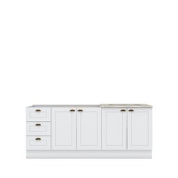 Cozinha Compacta 4 Portas 3 Gavetas Emily - 2