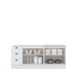 Cozinha Compacta 4 Portas 3 Gavetas Emily - 4