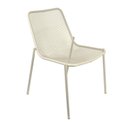 Ver imagem 6 de Conjunto Mesa para Jardim 70x70cm Tampo em Aço e 4 Cadeiras sem Braço Una OR Design