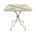 Ver imagem 2 de Conjunto Mesa para Jardim 70x70cm Tampo em Aço e 4 Cadeiras sem Braço Una OR Design
