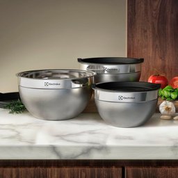 Conjunto de Bowls de Inox com tampa plástica ELECTROLUX - 2