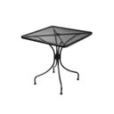 Ver imagem 3 de Conjunto Mesa para Jardim 70x70cm Tampo em Aço e 4 Cadeiras sem Braço Una OR Design