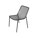 Ver imagem 4 de Conjunto Mesa para Jardim 70x70cm Tampo em Aço e 4 Cadeiras sem Braço Una OR Design