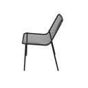 Ver imagem 6 de Conjunto Mesa para Jardim 70x70cm Tampo em Aço e 4 Cadeiras sem Braço Una OR Design