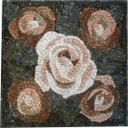 Ver imagem 1 de Mandala Mosaico Floral Rosas Ii 130cm