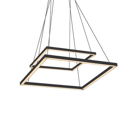 Lustre Pendente Newline Fit Led 746 Bivolt Preto 4000K Luz Neutra