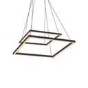 Ver imagem 1 de Lustre Pendente Newline Fit Led 746 Bivolt Preto 4000K Luz Neutra