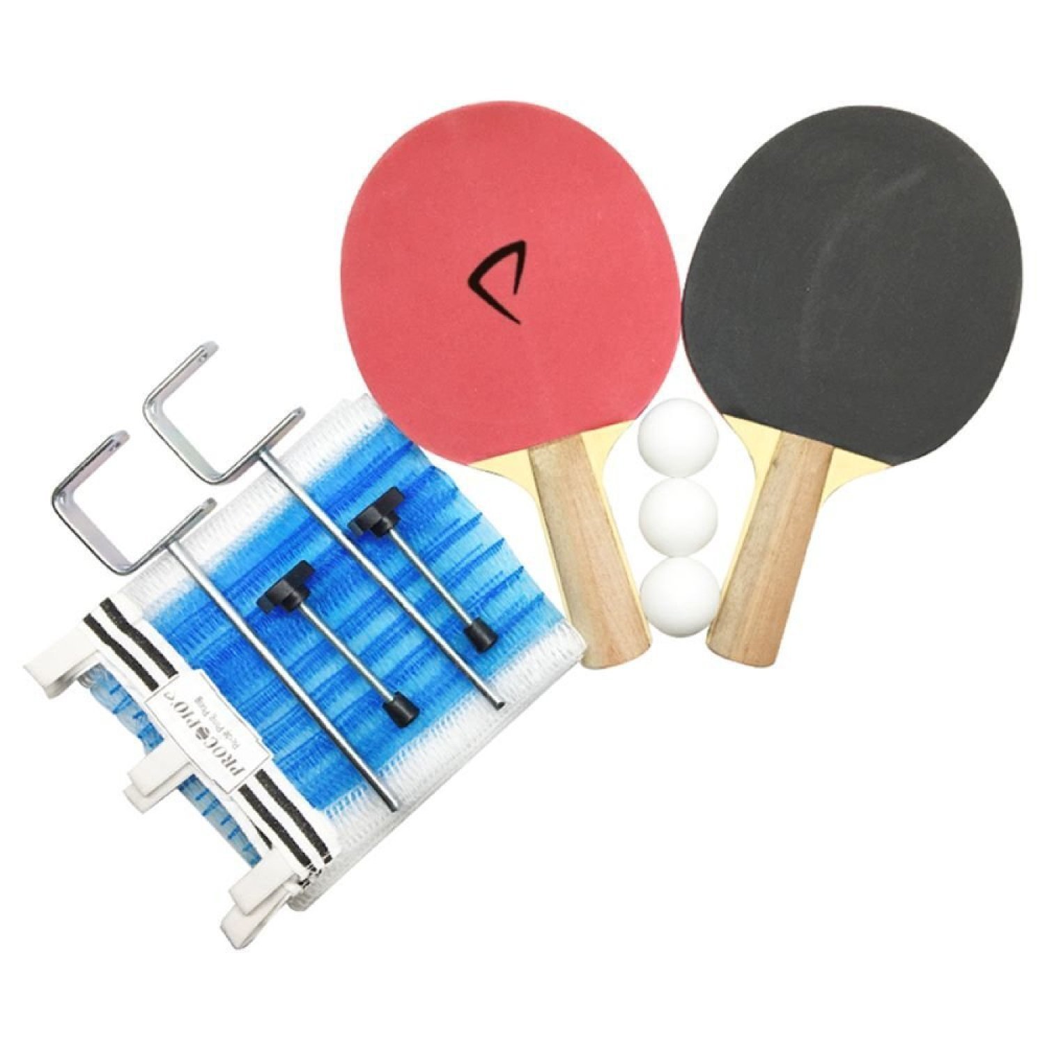 Mesa de ping pong cor preta mdp 15mm 1010 klopf + kit Completo