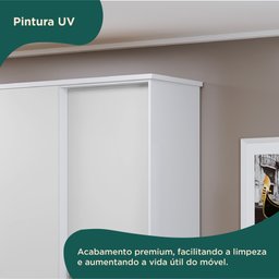 Guarda Roupa Casal 4 Portas 2 Gavetas Mônaco Espresso Móveis - 10