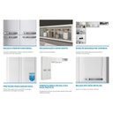 Ver imagem 5 de Cozinha Compacta Modulada em Aço 4 Peças 10 Portas 1 Gaveta 1 Nicho Rose Itatiaia Branco