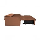 Ver imagem 5 de Sofá Cama para Sala de Estar Amora New Veludo Matrix - Cobre Cobre