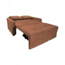 Ver imagem 6 de Sofá Cama para Sala de Estar Amora New Veludo Matrix - Cobre Cobre