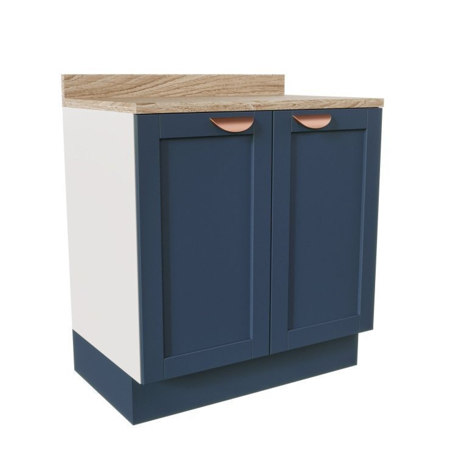 Cozinha Modulada Compacta 4 Peças com Armário Aéreo 2 Portas Vidro Arizona CabeCasa MadeiraMadeira - 16