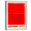 Ver imagem 1 de Quadro Decorativo Mark Rothko Red On Red