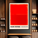 Ver imagem 2 de Quadro Decorativo Mark Rothko Red On Red