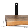 Prateleira Pinus Envelhecido co 50 CMX15 CM - Monalisa - - 3
