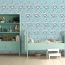 Ver imagem 1 de Papel de Parede Infantil - Elefante Dirigindo Arte Destaque 1,50 Metros