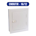 Ver imagem 1 de Quadro de Distribuição Embutir 16/12 - CEMAR (904361N)
