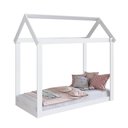 Ver imagem 1 de Cama Infantil Montessoriana Casinha Branca Meu Fofinho Mdp Art In Móveis