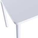 Ver imagem 2 de Mesa de Jantar Retangular 4 Lugares Multimóveis CR50271 Branco