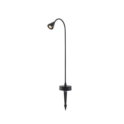 Luminária de Jardim Nordecor Wedi 6488 Led 5w Bivolt Preto 3000k Luz Amarela