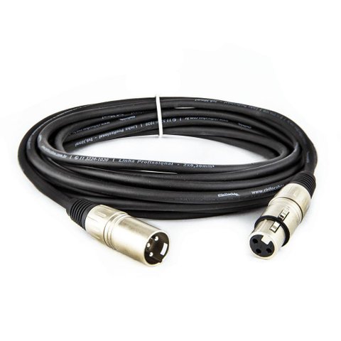 Cabo Xlr Macho X Xlr Balanceado Profissional - 30 Metros