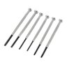 12 Kit de Chaves de Precisão 6 Pçs Reparar Celular Óculos Controle Relógio Notebook Atacado Lojista - 3