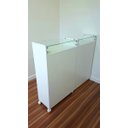 Ver imagem 4 de Kit 2 Balcões com Tampo de Vidro Solução Completa para Exposição e Organização