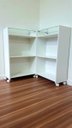 Ver mais imagens de Kit 2 Balcões com Tampo de Vidro Solução Completa para Exposição e Organização
