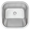 Ver imagem 1 de Tanque de Encaixe Tramontina Hera 25l em Aço Inox 40x40cm Acetinado 94403107